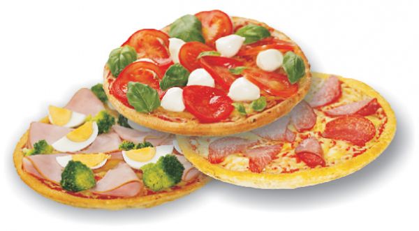 3 Minipizzen